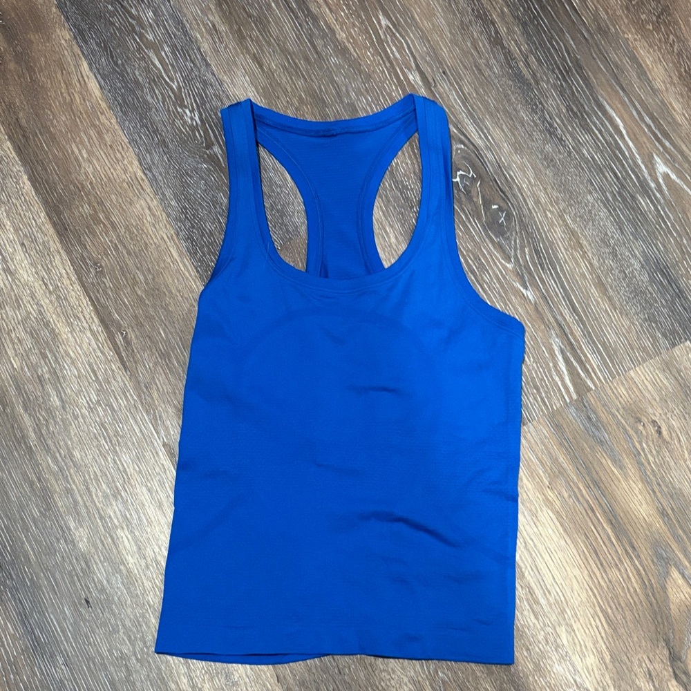 Lululemon Athletica Vibrant Blue Tank Top